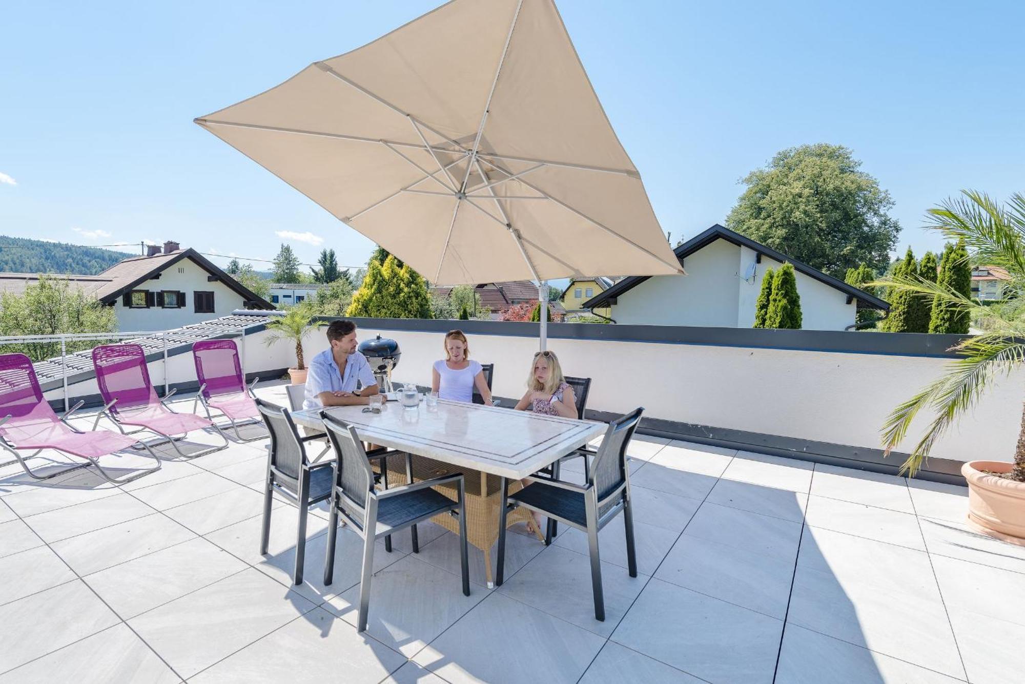 Urlaubsapartment am Silbersee Villach Buitenkant foto