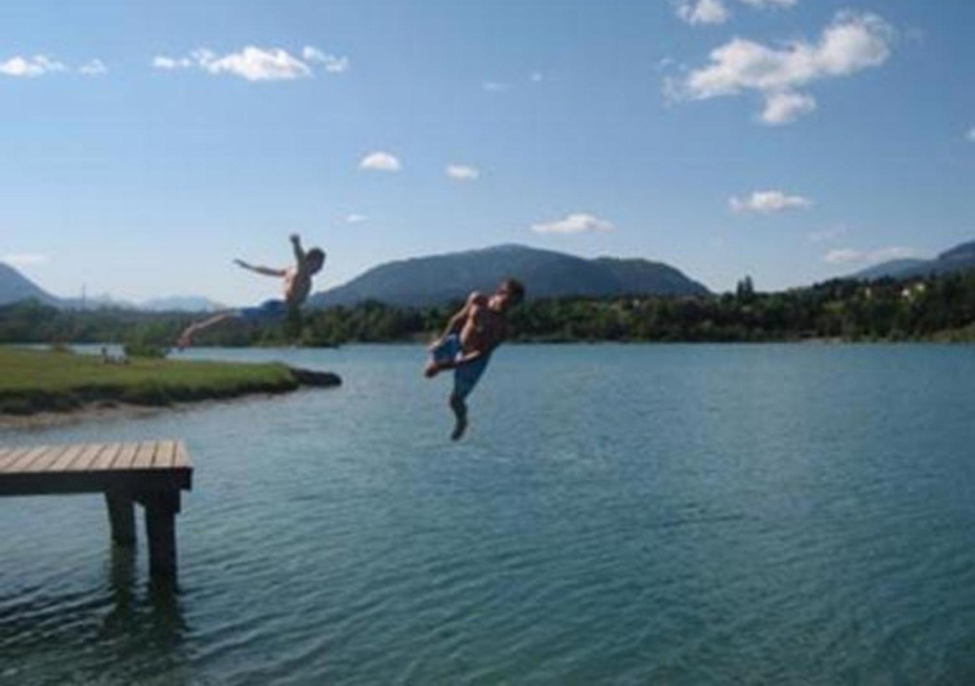 Urlaubsapartment am Silbersee Villach Buitenkant foto